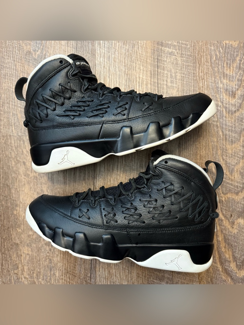 Air Jordan 9 IX Retro Pinnacle Baseball Glove Black